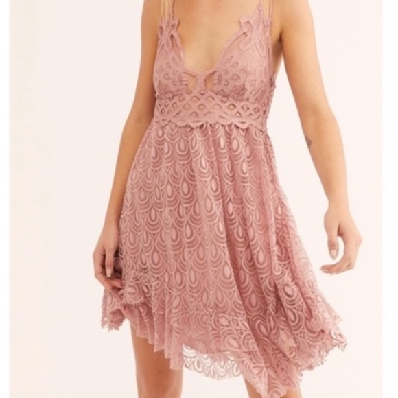 CLOSET CLEAROUT ✨ Free People Adella Dress Ballet Lace XS - Picture 4 of 6